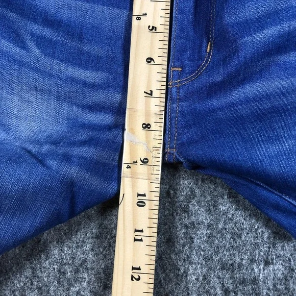American Eagle Jeans Womens 00 Blue High Rise Jegging Super Super Stretch Skinny - Picture 7 of 16